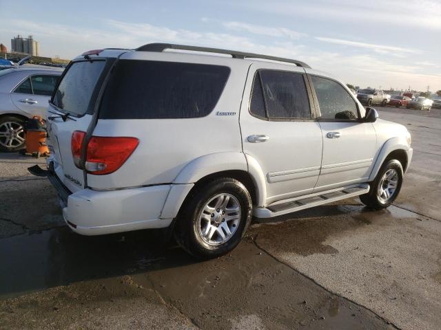 5TDBT48A47S281683 - 2007 TOYOTA SEQUOIA LIMITED WHITE photo 3