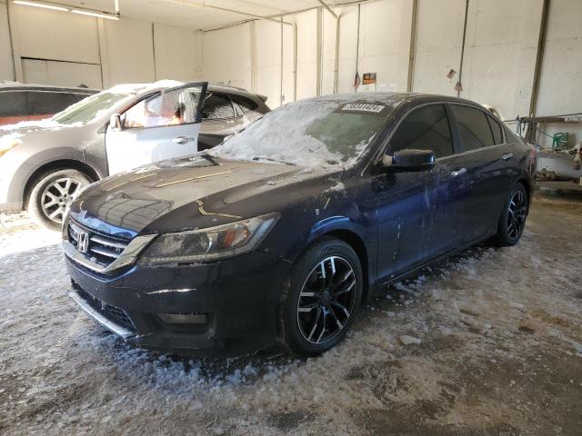 1HGCR2F75EA299331 - 2014 HONDA ACCORD EX BLUE photo 1