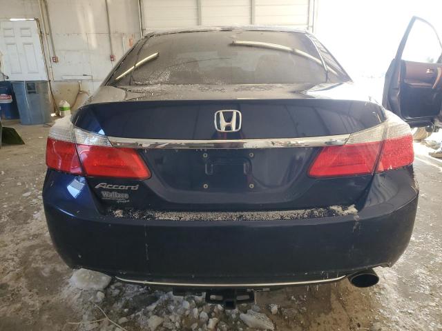 1HGCR2F75EA299331 - 2014 HONDA ACCORD EX BLUE photo 6