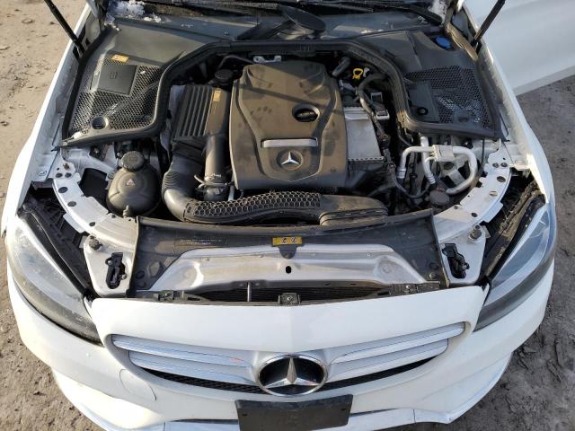 55SWF4KB5GU146676 - 2016 MERCEDES-BENZ C 300 4MATIC WHITE photo 11