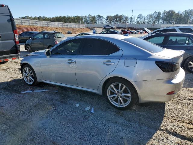 JTHBK262872057177 - 2007 LEXUS IS 250 SILVER photo 2