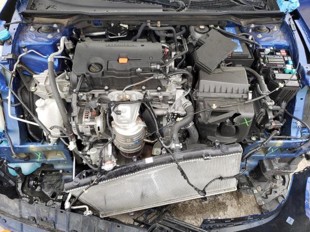2HGFE2F22NH524447 - 2022 HONDA CIVIC LX BLUE photo 11
