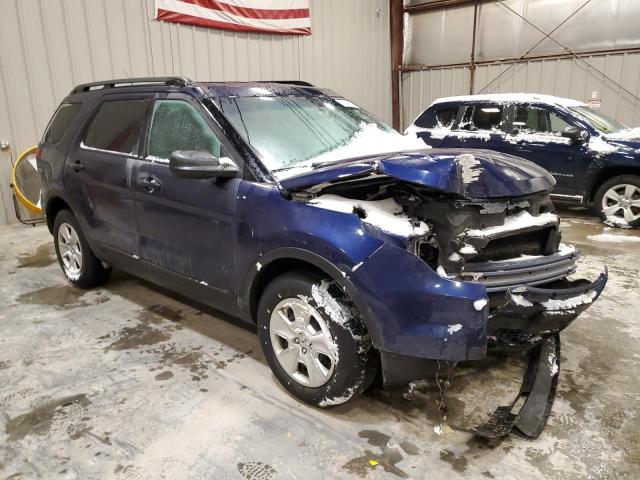 1FMHK7B86BGA59908 - 2011 FORD EXPLORER BLUE photo 4