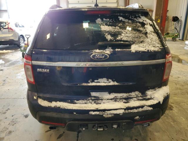 1FMHK7B86BGA59908 - 2011 FORD EXPLORER BLUE photo 6