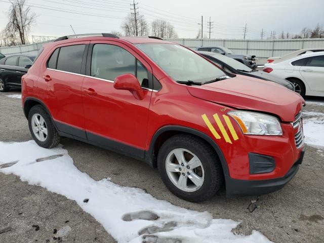 KL7CJLSB4GB731827 - 2016 CHEVROLET TRAX 1LT RED photo 4