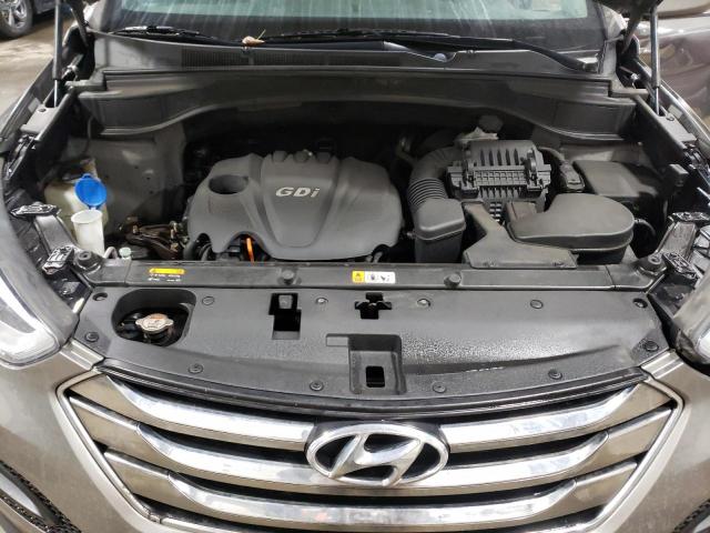 5XYZT3LB0DG097519 - 2013 HYUNDAI SANTA FE S BEIGE photo 11