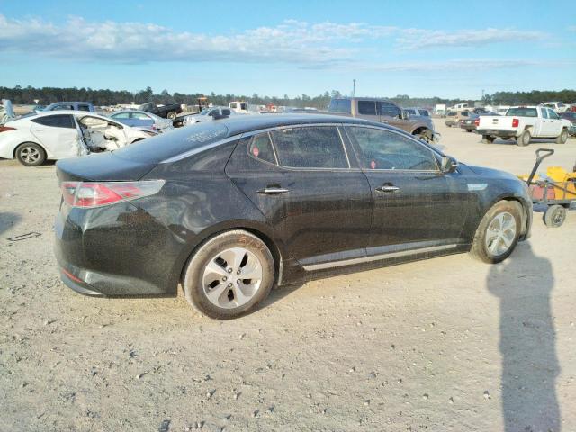 KNAGM4AD5E5067101 - 2014 KIA OPTIMA HYBRID BLACK photo 3