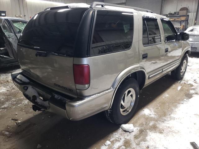 1GNDT13W31K251879 - 2001 CHEVROLET BLAZER TAN photo 3