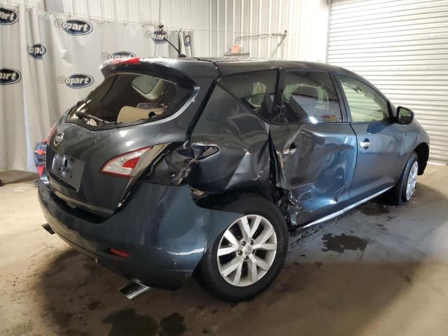 JN8AZ1MU2EW401782 - 2014 NISSAN MURANO S BLUE photo 3