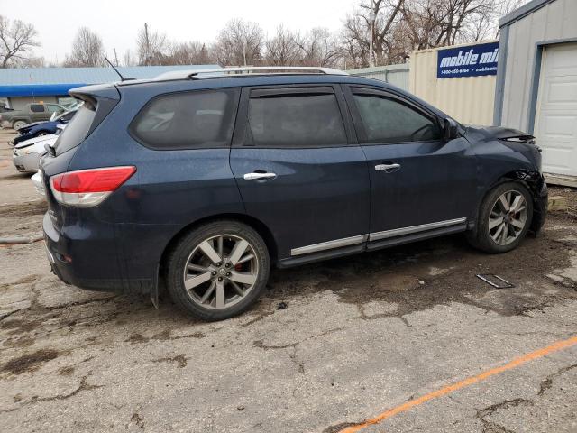 5N1AR2MM5DC673546 - 2013 NISSAN PATHFINDER S 蓝色 照片 3