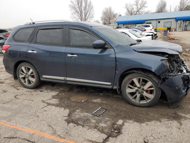 5N1AR2MM5DC673546 - 2013 NISSAN PATHFINDER S 蓝色 照片 4