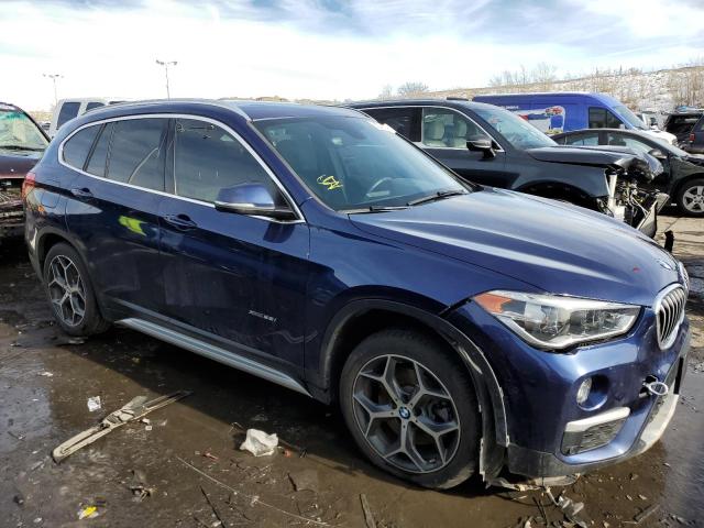 WBXHT3C38H5F69104 - 2017 BMW X1 XDRIVE28I BLUE photo 4