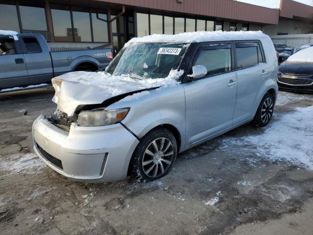JTLKE50E881016556 - 2008 TOYOTA SCION XB Gümüş fotoğraf 1