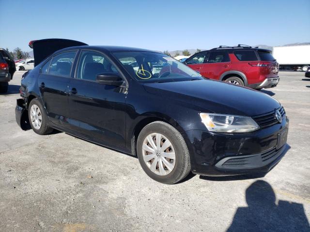 3VW2K7AJ6EM384094 - 2014 VOLKSWAGEN JETTA BASE BLACK photo 4