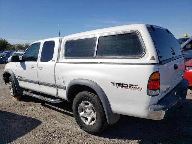 5TBRT34122S270049 - 2002 TOYOTA TUNDRA ACCESS CAB WHITE photo 2