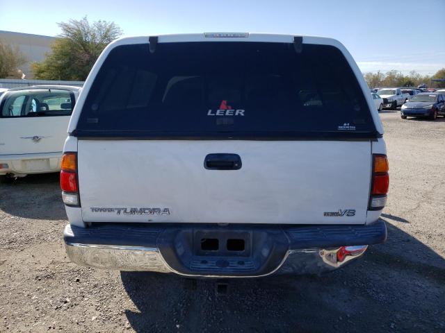 5TBRT34122S270049 - 2002 TOYOTA TUNDRA ACCESS CAB WHITE photo 6