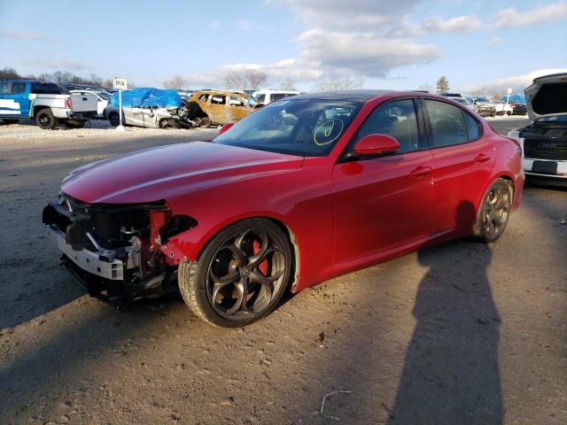 ZARFAEEN8H7553853 - 2017 ALFA ROMEO GIULIA TI Q4 RED photo 1