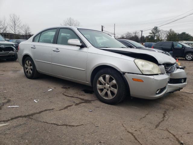 KNAGE123575159409 - 2007 KIA OPTIMA LX SILVER photo 4