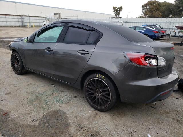 JM1BL1SG2A1313417 - 2010 MAZDA 3 I GRAY photo 2