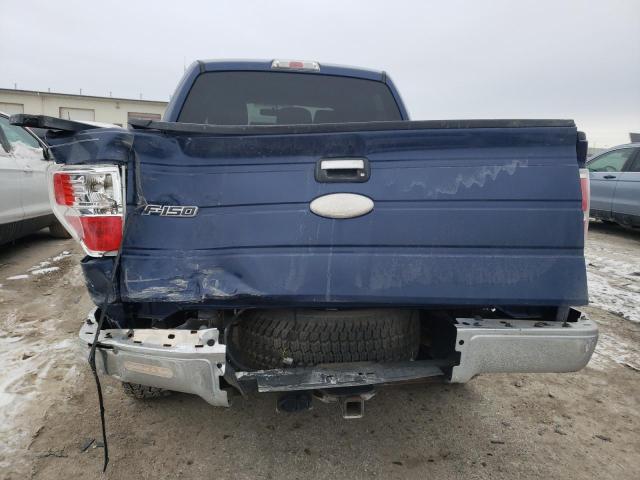 1FTFW1ET7CFA35086 - 2012 FORD F150 SUPERCREW BLUE photo 6