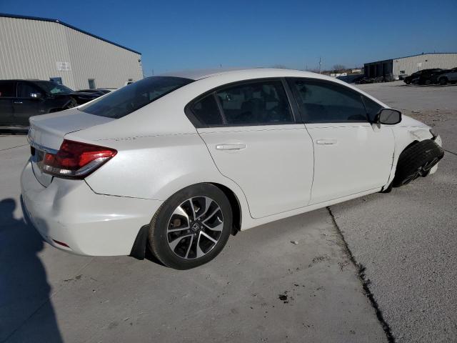 19XFB2F9XDE012272 - 2013 HONDA CIVIC EXL WHITE photo 3