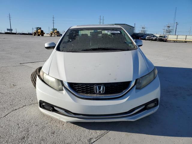 19XFB2F9XDE012272 - 2013 HONDA CIVIC EXL თეთრი ფოტო 5