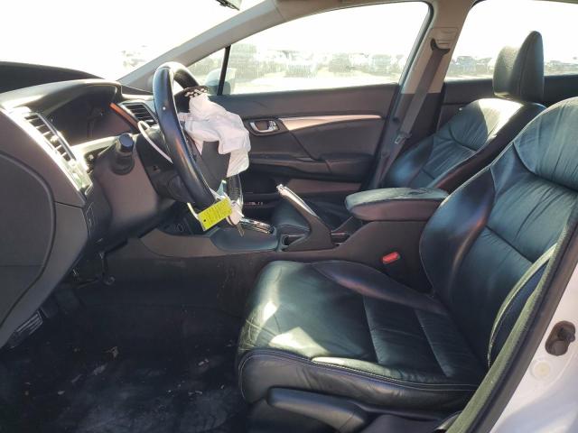 19XFB2F9XDE012272 - 2013 HONDA CIVIC EXL თეთრი ფოტო 7