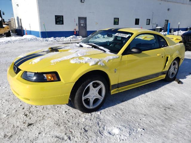 1FAFP40471F137151 - 2001 FORD MUSTANG YELLOW photo 1