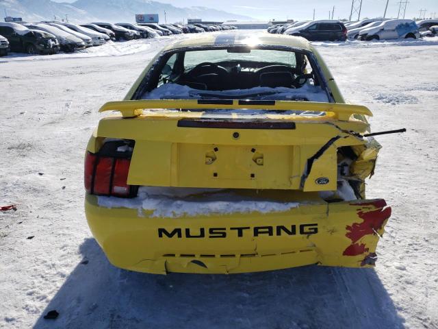 1FAFP40471F137151 - 2001 FORD MUSTANG YELLOW photo 6