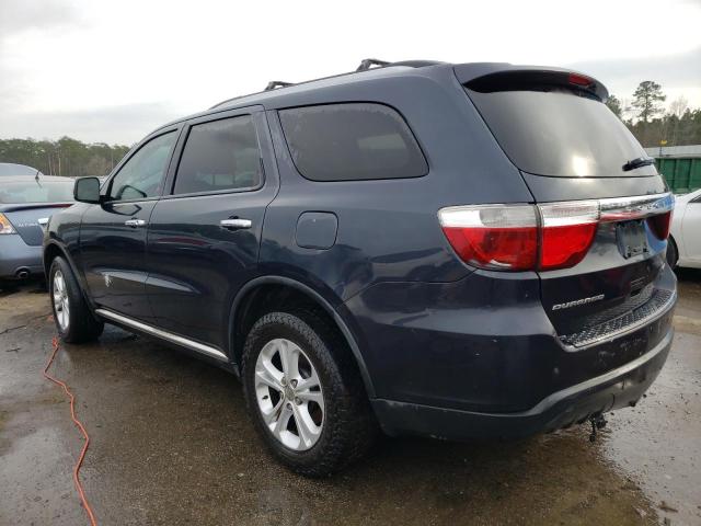 1C4RDHDG5DC675168 - 2013 DODGE DURANGO CREW GRAY photo 2