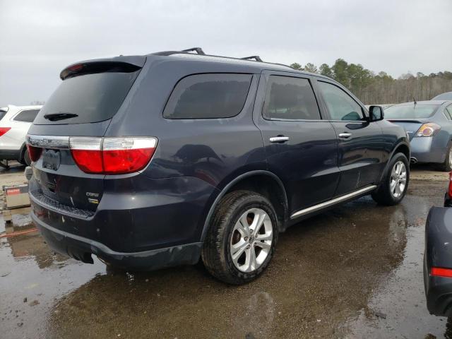 1C4RDHDG5DC675168 - 2013 DODGE DURANGO CREW GRAY photo 3