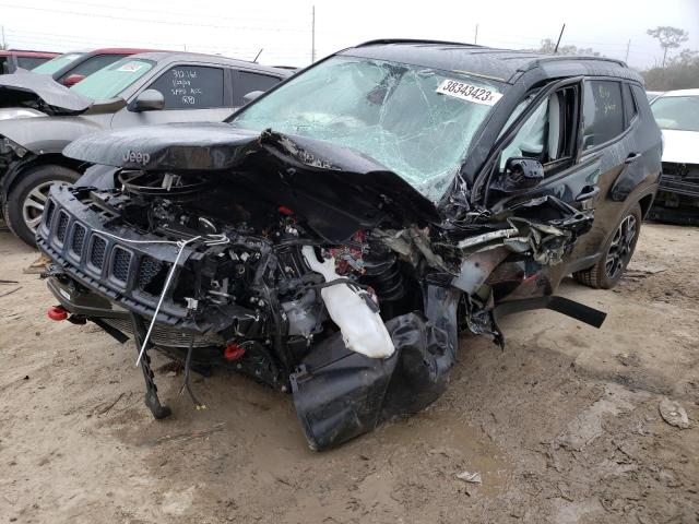 3C4NJDDB2LT249123 - 2020 JEEP COMPASS TRAILHAWK BLACK photo 1