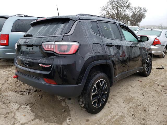 3C4NJDDB2LT249123 - 2020 JEEP COMPASS TRAILHAWK BLACK photo 3