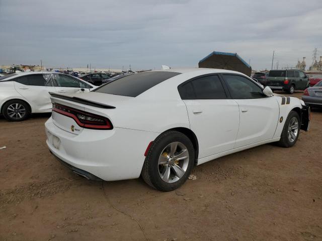 2C3CDXHG5FH748022 - 2015 DODGE CHARGER SXT WHITE photo 3