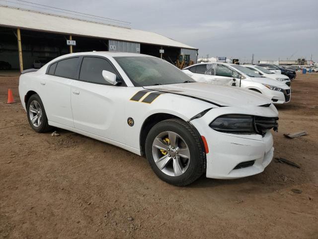 2C3CDXHG5FH748022 - 2015 DODGE CHARGER SXT WHITE photo 4