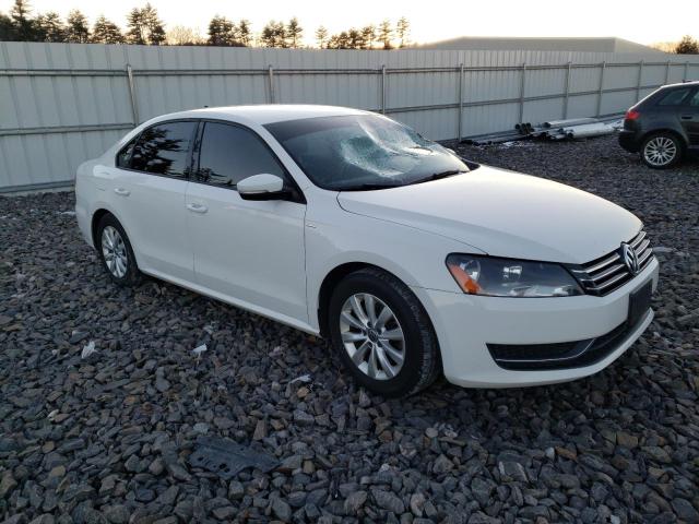 1VWAT7A34EC074523 - 2014 VOLKSWAGEN PASSAT S WHITE photo 4