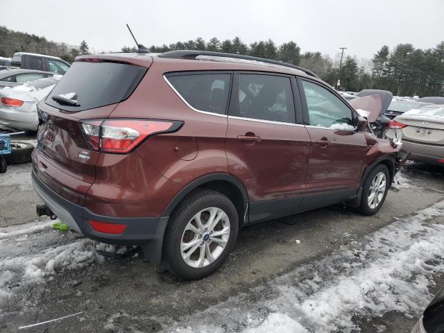 1FMCU9GD2JUA98419 - 2018 FORD ESCAPE SE BURGUNDY photo 3