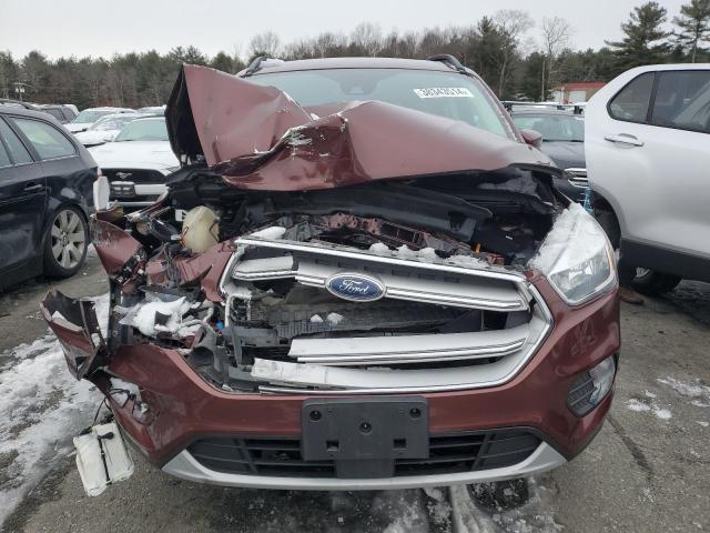 1FMCU9GD2JUA98419 - 2018 FORD ESCAPE SE BURGUNDY photo 5