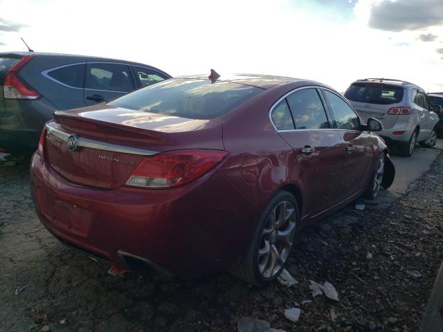 2G4GV5GV8D9230505 - 2013 BUICK REGAL GS RED photo 3