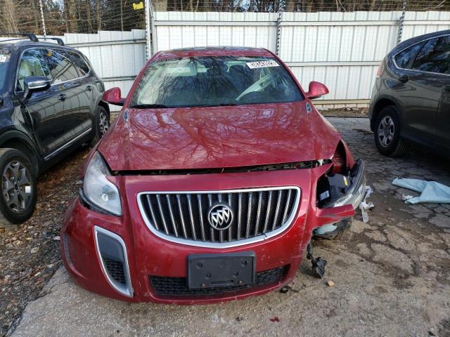 2G4GV5GV8D9230505 - 2013 BUICK REGAL GS Қызыл фото 5