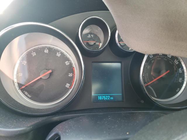 2G4GV5GV8D9230505 - 2013 BUICK REGAL GS Қызыл фото 9