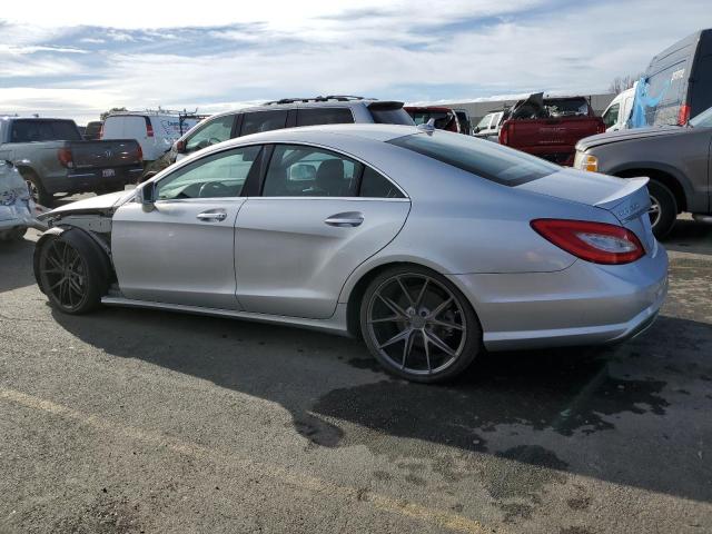 WDDLJ7DB2EA090550 - 2014 MERCEDES-BENZ CLS 550 SILVER photo 2