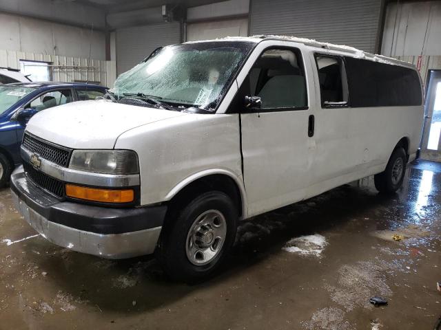 1GAZG1FG1B1171116 - 2011 CHEVROLET EXPRESS G3 LT WHITE photo 1