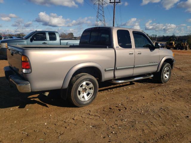 5TBRT34102S253279 - 2002 TOYOTA TUNDRA ACCESS CAB GRAY photo 3