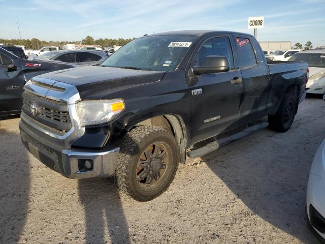 5TFUW5F13FX449623 - 2015 TOYOTA TUNDRA DOUBLE CAB SR/SR5 BLACK photo 1