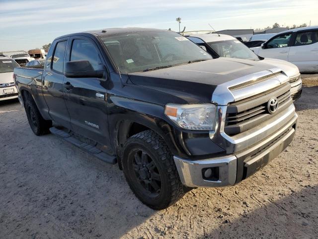 5TFUW5F13FX449623 - 2015 TOYOTA TUNDRA DOUBLE CAB SR/SR5 BLACK photo 4