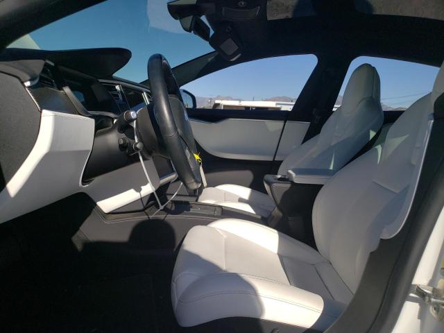 5YJSA1E22HF201014 - 2017 TESLA MODEL S Սպիտակ լուսանկար 7