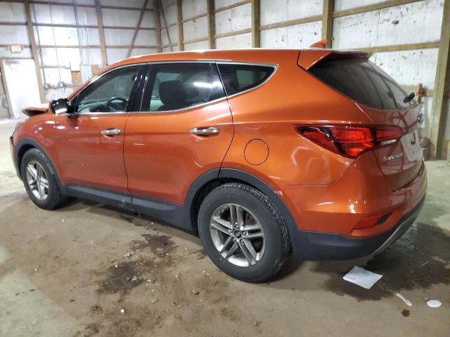 5XYZT3LB8HG435416 - 2017 HYUNDAI SANTA FE S ORANGE photo 2