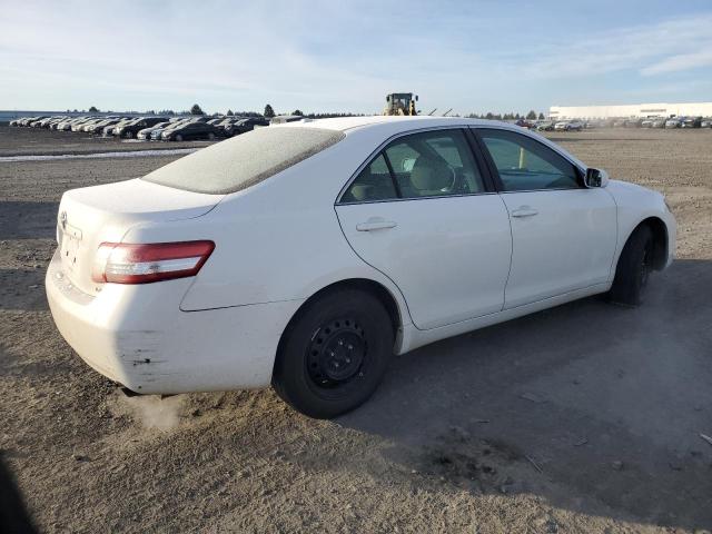 4T1BF3EK0BU635214 - 2011 TOYOTA CAMRY BASE WHITE photo 3