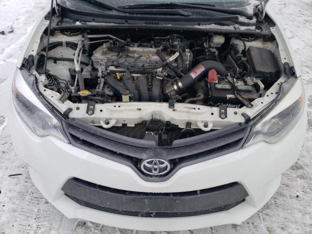 5YFBPRHEXGP372518 - 2016 TOYOTA COROLLA ECO WHITE photo 11